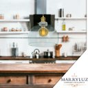 Ver imagem 6 de Lustre Pendente Château Bola Grande Vidro Branco com Gold 30