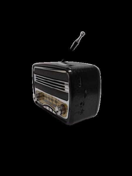 Rádio Retrô Mini com Bluetooth USB Mp3 Am/Fm Song Star - Preto - 2