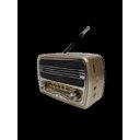 Ver imagem 2 de Rádio Retrô Mini com Bluetooth USB Mp3 Am/Fm Song Star - Dourado