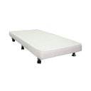 Ver imagem 3 de Cama Box Base c/Auxiliar Solteiro Universal Courano White (88x188) - Ortobom