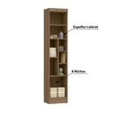 Ver imagem 4 de Quarto Modulado Solteiro Infinity com 5 Portas - Macadâmia/Pistache