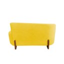 Ver imagem 6 de Namoradeira Sofá Feijão Lounge Orgânica Couro Amarelo