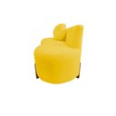 Ver imagem 5 de Namoradeira Sofá Feijão Lounge Orgânica Couro Amarelo