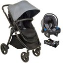 Ver imagem 1 de Carrinho de Bebê Burigotto Soul Bebê Conforto e Base Grey