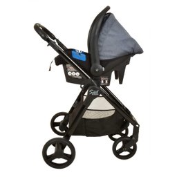 Carrinho de Bebê Burigotto Soul Bebê Conforto e Base Grey - 6