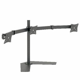 Mt 3 Ergo Suporte para 03 Monitores Ate 24 Polegadas Cor: Preto - 1
