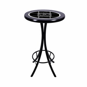 Mesa Bistrô Jack Daniels - PRETO