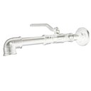 Ver imagem 1 de Torneira Design Industrial Clássica PVC 1/2" Parede - Madareli Branco