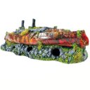 Ver imagem 2 de Enfeite para Aquário Barco Cruzeiro - B14