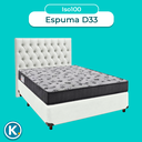 Ver imagem 4 de Cama + Box Branco e Colchão Ortobom D33 Casal - Iso100 + Cabeceira