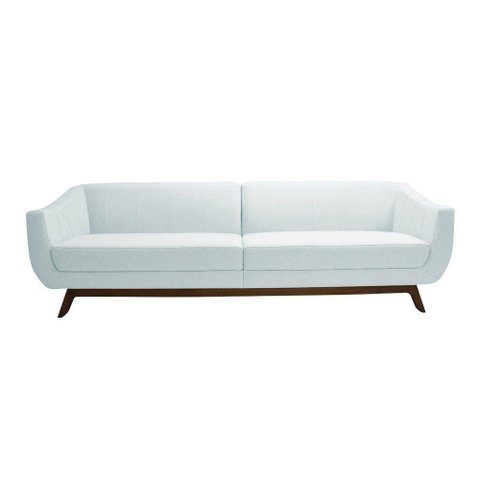 Sofá Boomer 230 Cm Corano Branco - Gran Belo