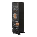 Ver imagem 2 de Cervejeira Slim 230 Litros Porta Adesivada Happy Hour Imbera CCV144 PS Preta 220v