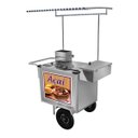 Ver imagem 1 de Carrinho de Açaí Inox Toldo e Rodas Pneumáticas Cefaz