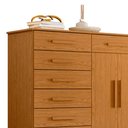 Ver mais imagens de Cômoda Sapateira 8 Gavetas 2 Portas 125cm Verona Cinamomo - Albatroz
