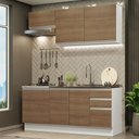 Ver imagem 1 de Armário de Cozinha Compacta 180cm Branco Rustic Glamy Madesa 07
