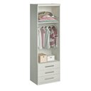 Ver imagem 2 de Guarda-roupa de 2 Portas 1228 Carvalho Claro