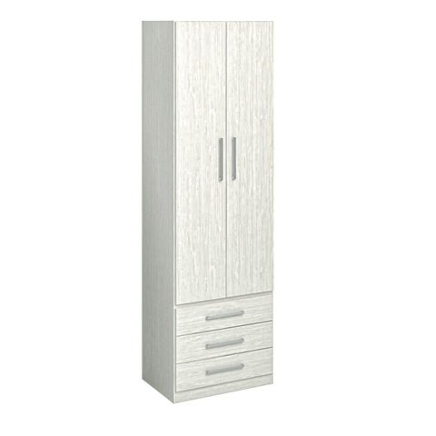 Guarda-roupa de 2 Portas 1228 Carvalho Claro