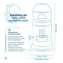 Ver mais imagens de Filtro Purificador Água Alcalina por Decantação - Alimento Água