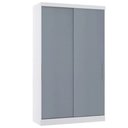 Ver imagem 1 de Guarda-roupa Modulado 134,5cm 2 Portas de Correr 3 Gavetas Alpes Luciane