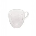Ver imagem 4 de Conjunto 2 Xicaras Cafe Dupla Parede Vidro Heart 80ml Lyor