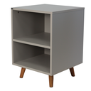 Ver imagem 2 de Mesa de Cabeceira Nicho 400x550x400 Beton Matt - Mdf Arauco