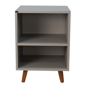 Mesa de Cabeceira Nicho 400x550x400 Beton Matt - Mdf Arauco