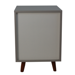 Mesa de Cabeceira Nicho 400x550x400 Beton Matt - Mdf Arauco - 3