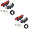 Kit 4 Sinalizadores Lanterna Led Para Bicicleta Bike Charbs - 1