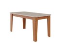 Ver imagem 1 de Mesa para Sala de Jantar Estela 1,60 c/ Vidro
