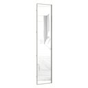 Ver imagem 1 de Porta para Closet com Espelho Individual 50cm com Puxador Perfil Inox Luciane Móveis