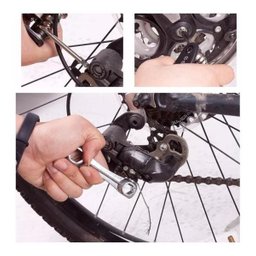 Kit Ferramenta Bicicleta Bolsa Chaves Bike Remendo Reparo - 6