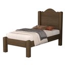 Ver imagem 3 de Cama Solteiro Thalia Estrado Reforçado Chocolate com Colchão