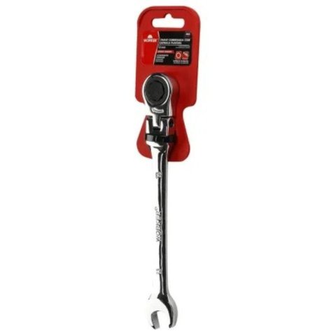 Chave Combinada com Catraca 13mm 276519 Cabeça Flexível Worker