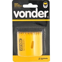 Serra Copo Aço Rápido 33mm Bimetálica para Metal - Vonder - 2