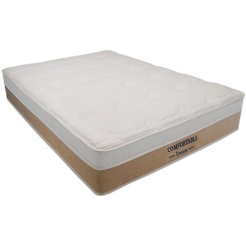 Colchão King Luckspuma Super Molas Ensacadas MasterPocket Comfortable Dream Euro Pillow (193x203x34) - 