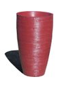 Ver imagem 1 de Vaso Planta 65x40 Oval Moderno Polietileno - VINHO BORDO 021