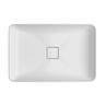 Cuba de Sobrepor Retangular Branca para Banheiro 60cm L.23060.17 - Deca - 2