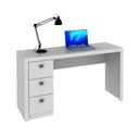 Ver imagem 5 de Mesa para Escritório Home Office ME4102 MDP Branco - Gran Belo