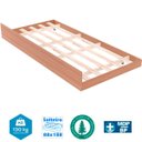 Ver imagem 4 de Cama Auxiliar de Solteiro Louise Amêndoa