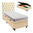 Ver imagem 1 de Kit Cama Box Bau + Cabeceira + Colchão Solteiro D23 - D23 - Inducol