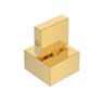 Acabamento Registro Quadrado Lux Base Docol Dourado Gold - 2