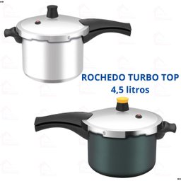 Borracha Panela de Pressão Rochedo Turbo Top Clock Conforto - 4
