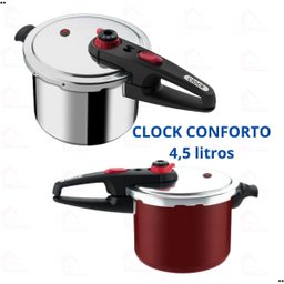 Borracha Panela de Pressão Rochedo Turbo Top Clock Conforto - 5
