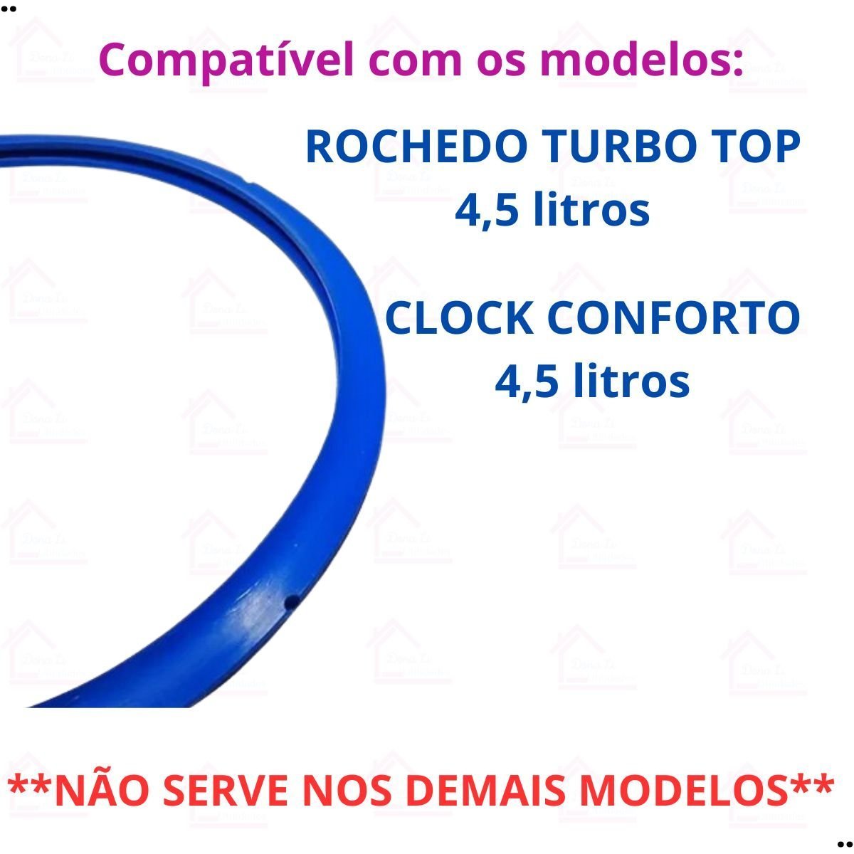 Borracha Panela de Pressão Rochedo Turbo Top Clock Conforto - 2