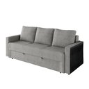 Ver imagem 4 de Sofá Cama 3 Lugares Casal 2,10 Mts Pompeia Safira Matrix
