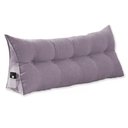 Ver imagem 1 de Almofada Cabeceira Ana Cama Solteiro 90cm Suede Rosê Mz Decor