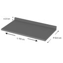 Ver imagem 3 de Tampo P/ Balcão Cozinha Gabinete 100x53cm Duna - Henn