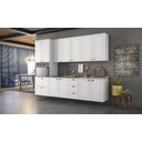 Ver imagem 2 de Cozinha Modulada Americana com 6 Peças Branco Hp - Henn
