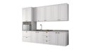 Ver imagem 1 de Cozinha Modulada Americana com 6 Peças Branco Hp - Henn