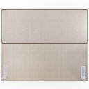 Ver imagem 7 de Cabeceira Cama Box Queen com Tachas 160 Cm Vicenza L02 Linho Cru - Lyam Decor